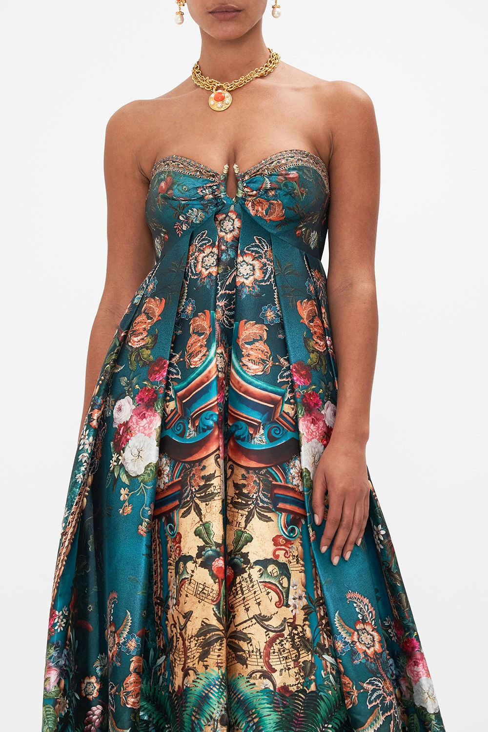 Vivid Couture -Vivid Couture CAMILLA 00026742 VERDISWORLD STRAPLESSMAXI 4