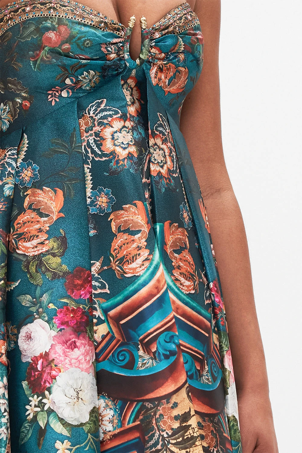 STRAPLESS MAXI DRESS VERDIS WORLD 7 STRAPLESS MAXI DRESS VERDIS WORLD - Image 5