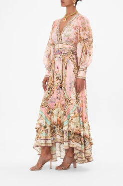 LONG BUTTON FRONT DRESS LETTERS FROM THE PINK ROOM -Vivid Couture CAMILLA 00026744 LETTERSFROMTHEPINKROOM LONGBUTTONFRONTDRESS 2