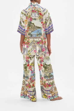 OVERSIZED SHIRT WITH POCKET AMALFI AMORE -Vivid Couture CAMILLA 00026747 AMALFIAMORE OVERSIZEDSHIRTW POCKET 3