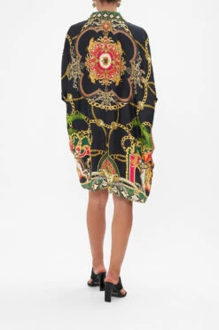 COLLARED SHIRT KAFTAN JEALOUSY AND JEWELS -Vivid Couture CAMILLA 00026785 JEALOUSY AND JEWELS COLLARED SHIRT KAFTAN 3