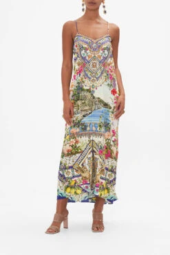 SHOESTRING STRAP KAFTAN AMALFI AMORE -Vivid Couture CAMILLA 00028211 AMALFIAMORE SHOESTRINGSTRAPKAFTAN5