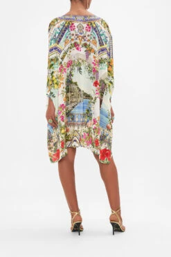 SHORT KAFTAN WITH CUFF AMALFI AMORE -Vivid Couture CAMILLA 00028213 AMALFIAMORE SHORTKAFTANWITHCUFF 3