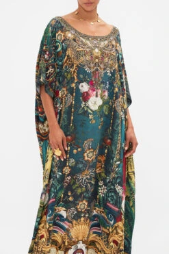 ROUND NECK KAFTAN VERDIS WORLD -Vivid Couture CAMILLA 00028228 ROUND NECK KAFTAN VERDIS WORLD 4