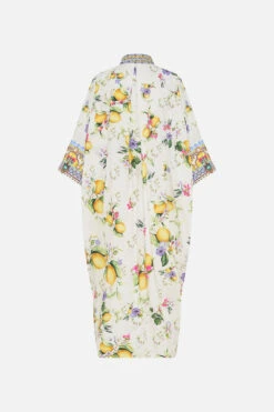 BATWING KAFTAN CATERINA SPRITZ -Vivid Couture CAMILLA 00028240 BATWINGKAFTANLEMONS CATERINASPRITZ GHOST 2