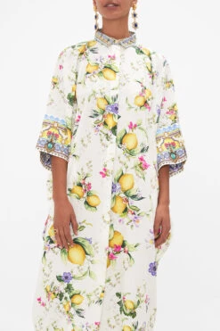 BATWING KAFTAN CATERINA SPRITZ -Vivid Couture CAMILLA 00028240 CATERINASPRITZ BATWINGKAFTANLEMONS 3