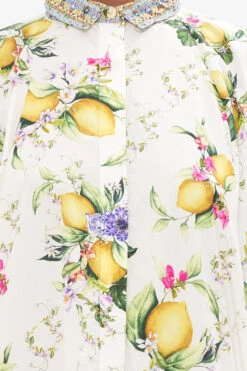 BATWING KAFTAN CATERINA SPRITZ -Vivid Couture CAMILLA 00028240 CATERINASPRITZ BATWINGKAFTANLEMONS 4