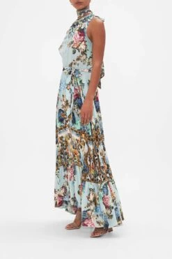 NECKTIE DRESS WITH ELASTICATED WAIST LETTERS TO LEO -Vivid Couture CAMILLA 00028241 LETTERSTOLEO NECKTIEDRESSW ELASTICATEDWAIST 2