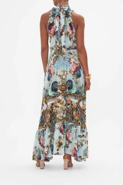 Vivid Couture -Vivid Couture CAMILLA 00028241 LETTERSTOLEO NECKTIEDRESSW ELASTICATEDWAIST 3