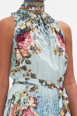 NECKTIE DRESS WITH ELASTICATED WAIST LETTERS TO LEO -Vivid Couture CAMILLA 00028241 LETTERSTOLEO NECKTIEDRESSW ELASTICATEDWAIST 5