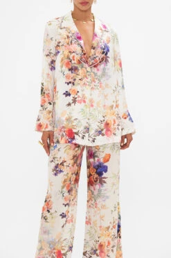 SINGLE BREASTED JACKET FRIENDS WITH FRESCOS -Vivid Couture CAMILLA 00028252 SINGLE BREASTED JACKET FRIENDS WITH FRESCOS 4