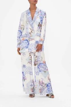 DOUBLE BREASTED SOFT JACKET PAINT ME POSITANO