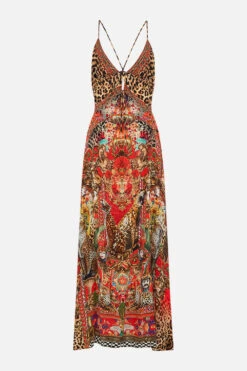 STRAPPY DRESS WITH CUT OUT FROM GENERATION TO GENERATION -Vivid Couture CAMILLA 00028261 STRAPPY DRESS W CUT OUT FROM GENERATION TO GENERATION GHOST 2