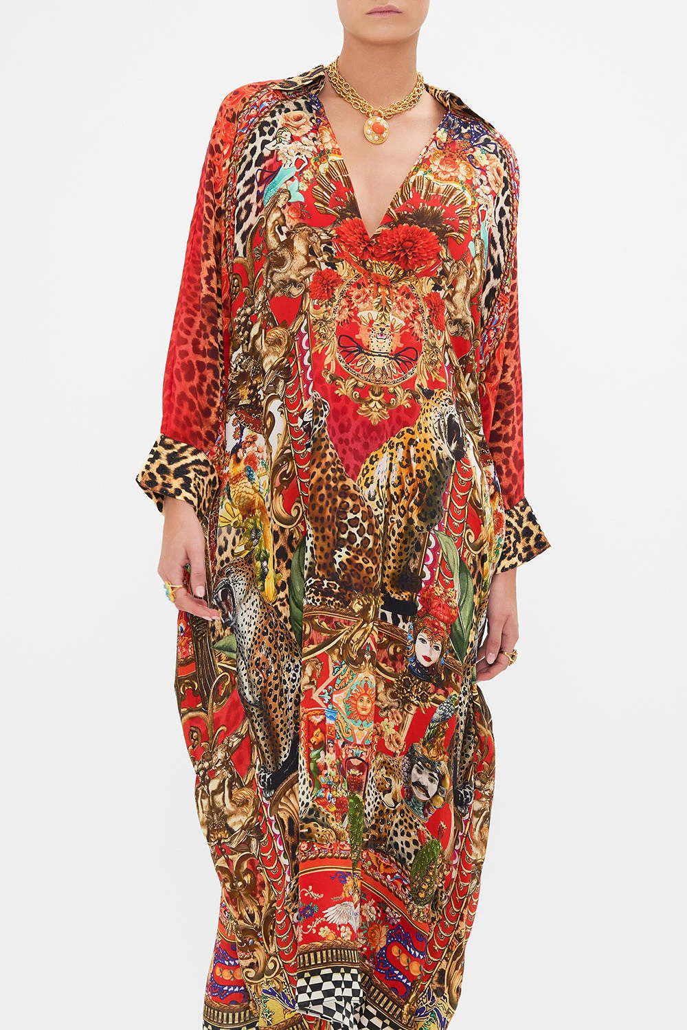 WING COLLAR KAFTAN FROM GENERATION TO GENERATION 7 WING COLLAR KAFTAN FROM GENERATION TO GENERATION - Image 5