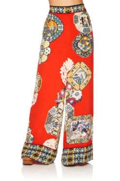 WIDE LEG PANT W/CUFFS FOUND IN TRANSLATION 27 WIDE LEG PANT W/CUFFS FOUND IN TRANSLATION -Vivid Couture Camilla FOUND IN TRANSLATION WIDE LEG PANT W CUFFS 3