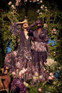 HIGH WAISTED TROUSER WITH GODET WILD FLOWER -Vivid Couture Untitled 1 0012 180925 CAMILLA FRANCE 20 2215 29684204 8351 4552 9ef9 b127632ee21e