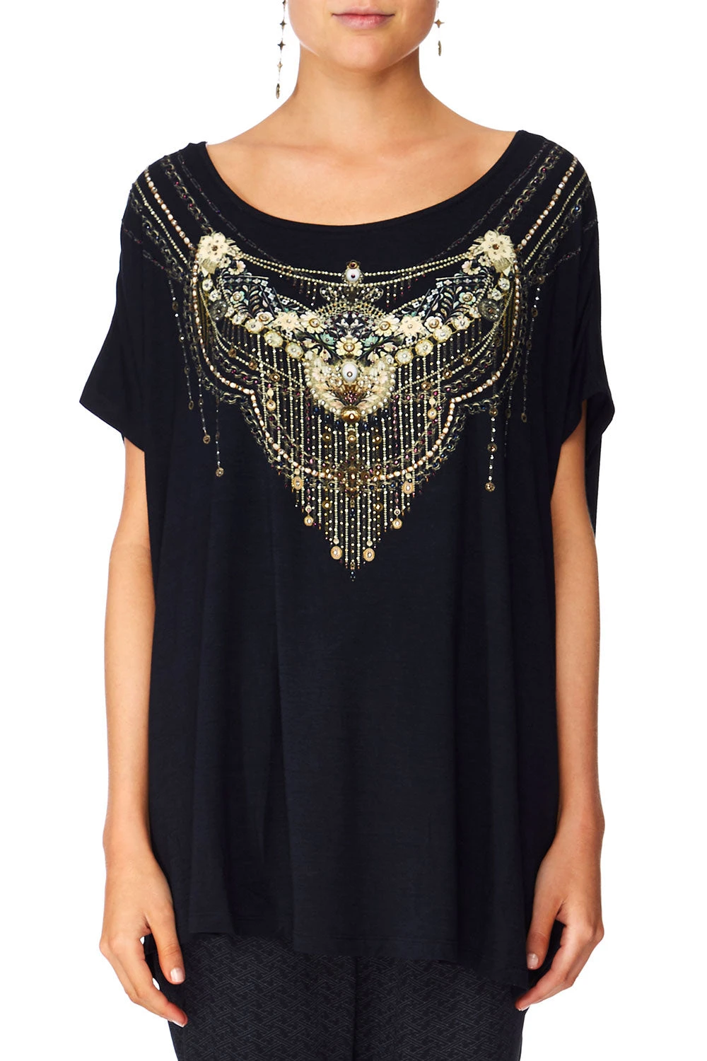 LOOSE FIT TEE MIDNIGHT MOONCHILD 4 LOOSE FIT TEE MIDNIGHT MOONCHILD - Image 2