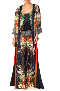 HIGH WAISTED TROUSER W/GODET QUEEN OF KINGS -Vivid Couture camilla queen of kings double layer cami 1 1 1df8364b 6269 4c57 af86 25165c8806b5