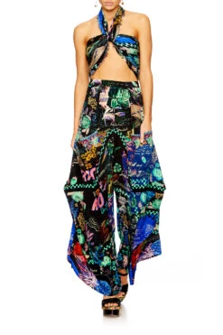 WIDE LEG TROUSER WITH POCKETS YOU'VE GOT MAIL -Vivid Couture camilla 163