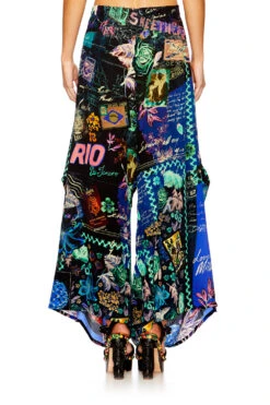 WIDE LEG TROUSER WITH POCKETS YOU'VE GOT MAIL -Vivid Couture camilla 171