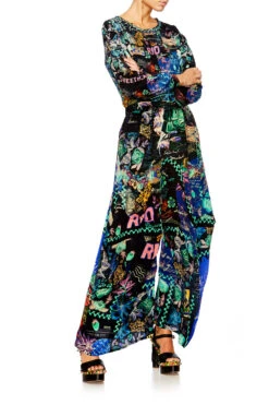 WIDE LEG TROUSER WITH POCKETS YOU'VE GOT MAIL -Vivid Couture camilla 182 1