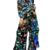 WIDE LEG TROUSER WITH POCKETS YOU'VE GOT MAIL -Vivid Couture camilla 183 1