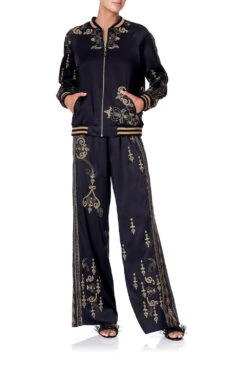 DRAWSTRING PANT WITH SIDE PANEL WE THE FREE -Vivid Couture camilla bomber we the free 1 1 b16cd492 99ea 45d6 8b73 39904bb6a130