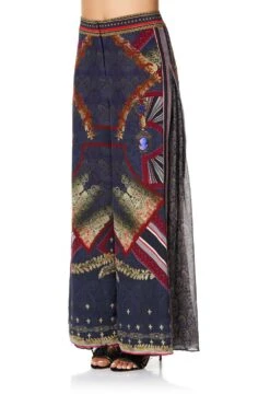 HIGH WAISTED TROUSER WITH GODET THIS CHARMING WOMAN -Vivid Couture camilla button front flared trousers this charming woman 6