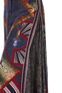 HIGH WAISTED TROUSER WITH GODET THIS CHARMING WOMAN -Vivid Couture camilla button front flared trousers this charming woman 9