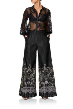 JACQUARD PANT WITH FRONT SEAMS REBELLE REBELLE -Vivid Couture camilla extra 22 1024x1024 2x d39bb742 f778 4a84 8bac c9f381151b12