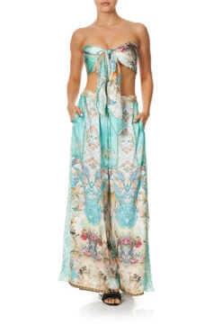 SOFT PANT WITH GODETS I DREAM OF MARIE -Vivid Couture camilla extra wild flower coat 13