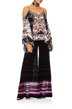 FANCY STITCH V PANT NIGHTS WITH HER -Vivid Couture camilla flare sleeve top nights with her 1 1 84058bba b5a6 4ddd 82d8 1b9fc0480bc4