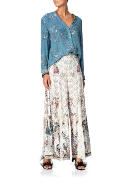 FLARES WITH LACE UP SIDE SOUTHERN BELLE -Vivid Couture camilla flares with lace up side southern belle 1