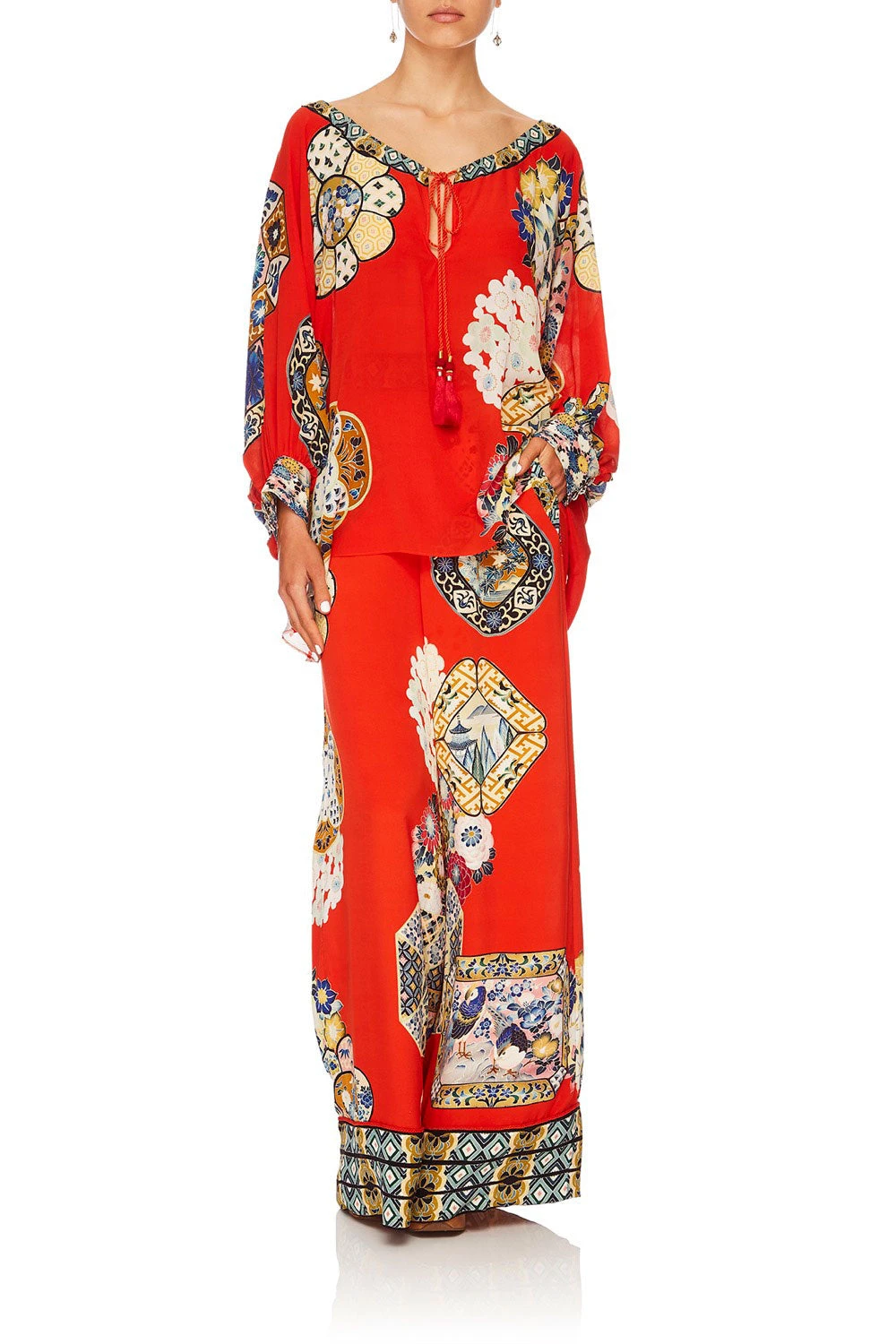 WIDE LEG PANT W/CUFFS FOUND IN TRANSLATION 5 WIDE LEG PANT W/CUFFS FOUND IN TRANSLATION - Image 4