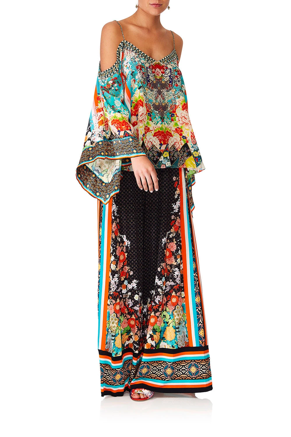 KNITTED FLARED PANTS GALAXY GIRL 6 KNITTED FLARED PANTS GALAXY GIRL - Image 4