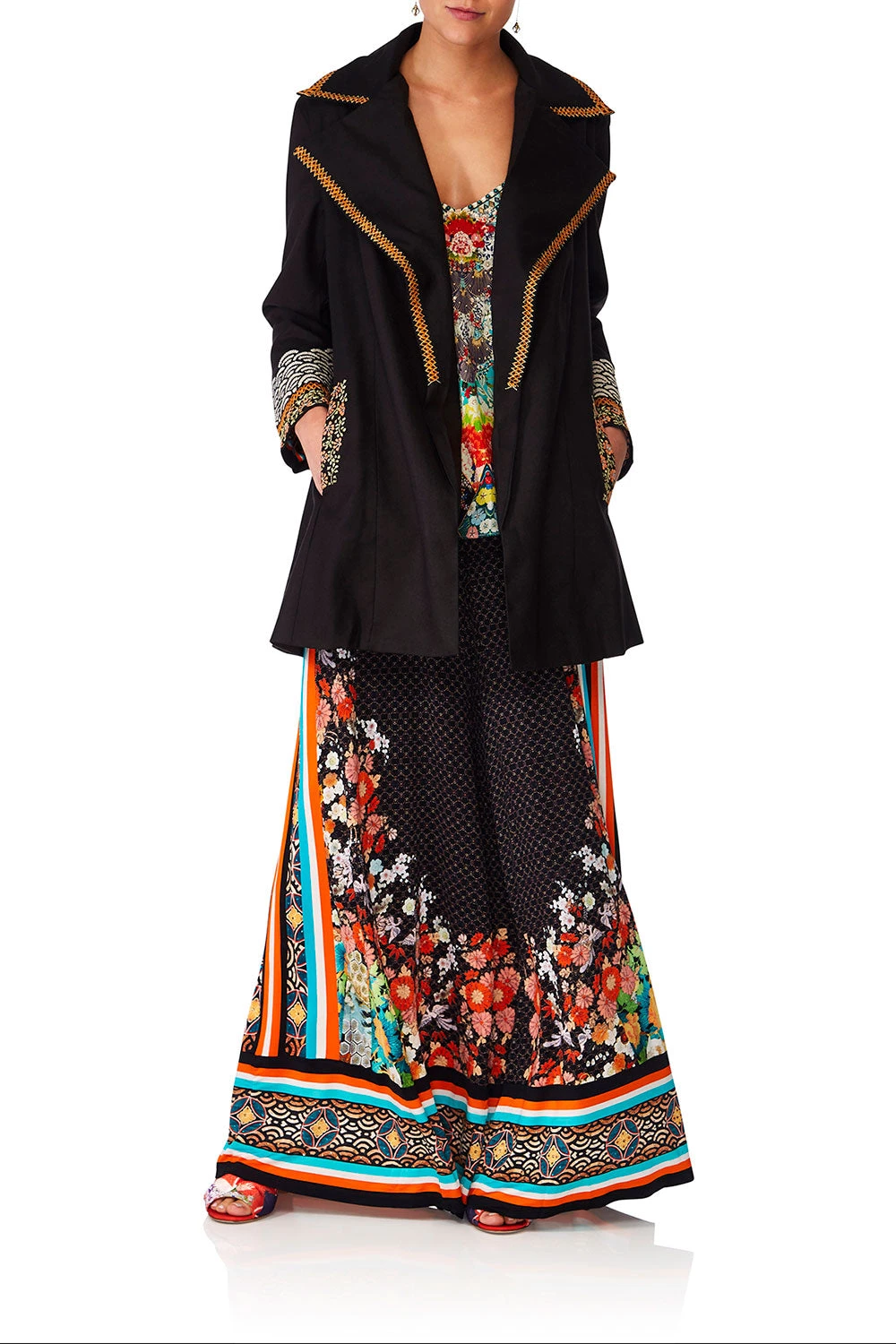 KNITTED FLARED PANTS GALAXY GIRL 9 KNITTED FLARED PANTS GALAXY GIRL - Image 7