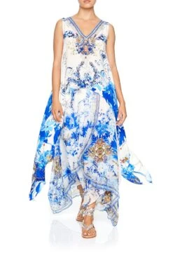 CROSS OVERLAY PANT SAINT GERMAINE -Vivid Couture camilla high low cross overlay top saint germaine 1 2ecfeff3 7cbf 40ff 830b 385cb3589a17