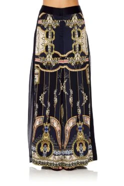 HIGH WAISTED TROUSER WITH GODET MIDNIGHT MEETING -Vivid Couture camilla high waisted trouser with godet midnight meeting 2 90726c94 5da5 4117 87ce 71184c4dc9ef