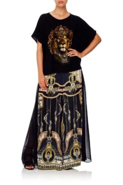 HIGH WAISTED TROUSER WITH GODET MIDNIGHT MEETING -Vivid Couture camilla high waisted trouser with godet midnight meeting 6 3595f808 1404 45a2 a9e6 bb985447cbf4