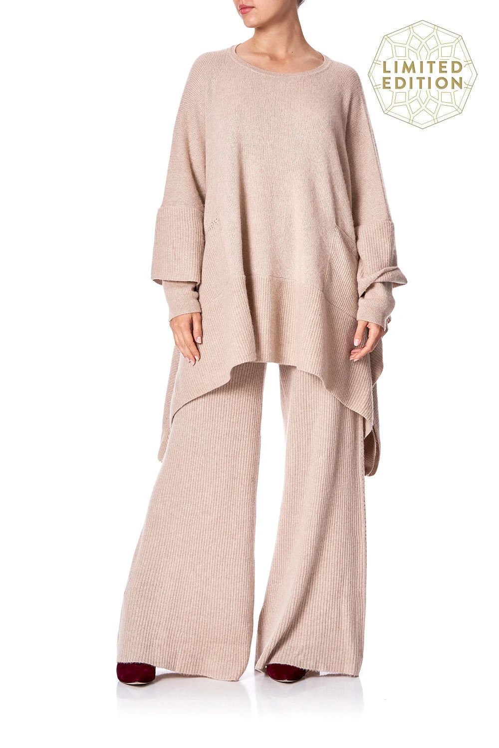 KNITTED PANT WITH SIDE DETAIL ALL MY AVIGNON 3 KNITTED PANT WITH SIDE DETAIL ALL MY AVIGNON