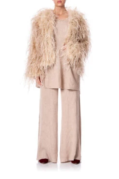 KNITTED PANT WITH SIDE DETAIL ALL MY AVIGNON 12 KNITTED PANT WITH SIDE DETAIL ALL MY AVIGNON -Vivid Couture camilla knitted pant with side panel all my avignon 8