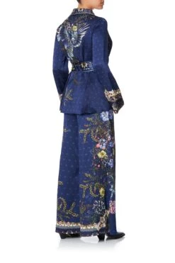 SOFT PANT WITH GODETS SOUTHERN TWILIGHT -Vivid Couture camilla loose jacket with godets southern twilight 8 dfc9bddd 418c 4dcc 8c63 bffb206926af