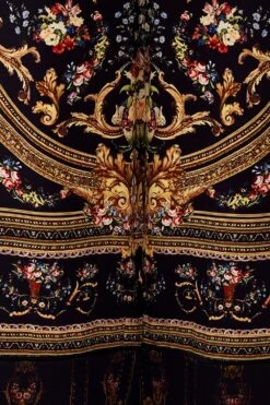 LOUNGE TROUSER WITH CUFFS FRIEND IN FLORA -Vivid Couture camilla lounge trouser with cuffs friend in flora 7