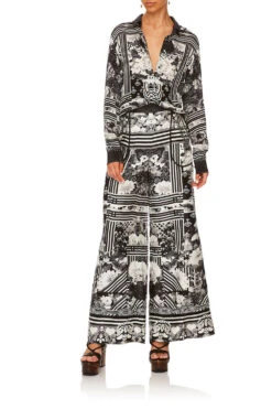 LOUNGE TROUSER WITH CUFFS WILD MOONCHILD -Vivid Couture camilla lounge trouser with cuffs wild moonchild 7