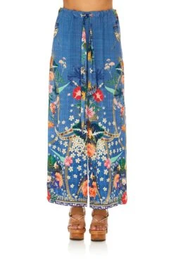 LOUNGE TROUSER WITH TIE WAIST FARAWAY FLORALS -Vivid Couture camilla lounge trouser with tie waist faraway florals 4