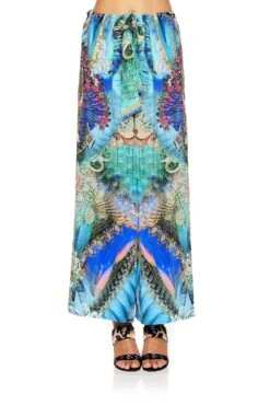 LOUNGE TROUSER WITH TIE WAIST FREEDOM FLIGHT -Vivid Couture camilla lounge trouser with tie waist freedom flight 3