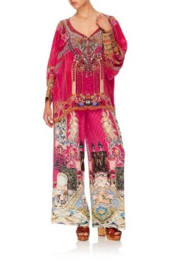 LOUNGE TROUSER WITH TIE WAIST LOUNGE HOUR -Vivid Couture camilla lounge trouser with tie waist lounge hour 3