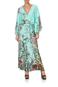 LOUNGE TROUSER WITH TIE WAIST MILLAS BACKYARD -Vivid Couture camilla lounge trouser with tie waist millas backyard 1