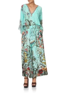 LOUNGE TROUSER WITH TIE WAIST MILLAS BACKYARD -Vivid Couture camilla lounge trouser with tie waist millas backyard 2