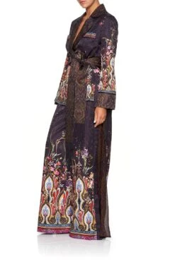HIGH WAISTED TROUSER WITH GODET WILD FLOWER -Vivid Couture camilla pajama suit jacket wild flower 3 6dcf1896 213d 4530 a5fc 4a3fccf1751f